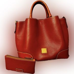 Dooney & Bourke Handbag & Wallet - Excellent Condition Set of 2